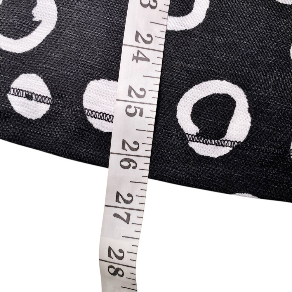 Multiples Monochrome Geometric Long Sleeve Top - Picture 11 of 12